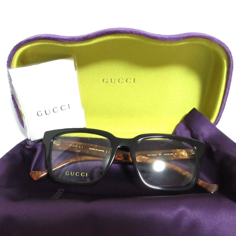Gucci Gucci GG1306OA Eyewear Plastic / Synthetic Glasses GG1306OA DUTY FREE for USA