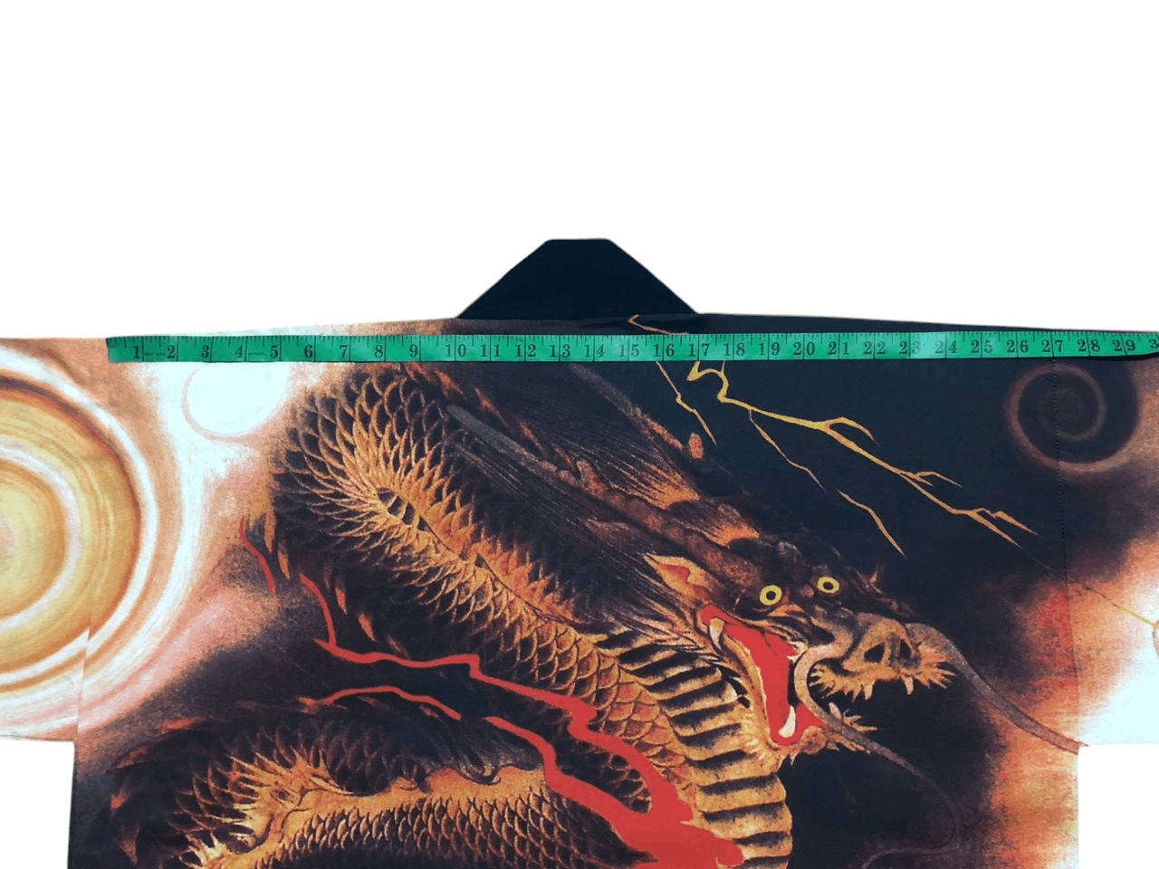 Japanese Brand Vintage Kimono Cardigan Over Print Dragon Rare Design Size US L / EU 52-54 / 3 - 14 Thumbnail
