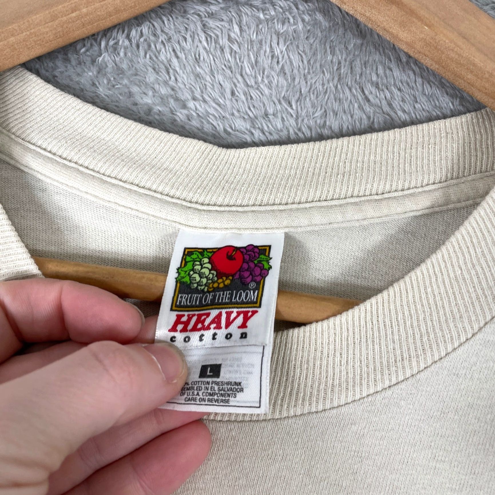 Fruit Of The Loom VINTAGE Cornfest Shirt Mens L Beige 1998 DeKalb Illinois Graphic Tee Fruit of the Loom Size US L / EU 52-54 / 3 - 3 Thumbnail