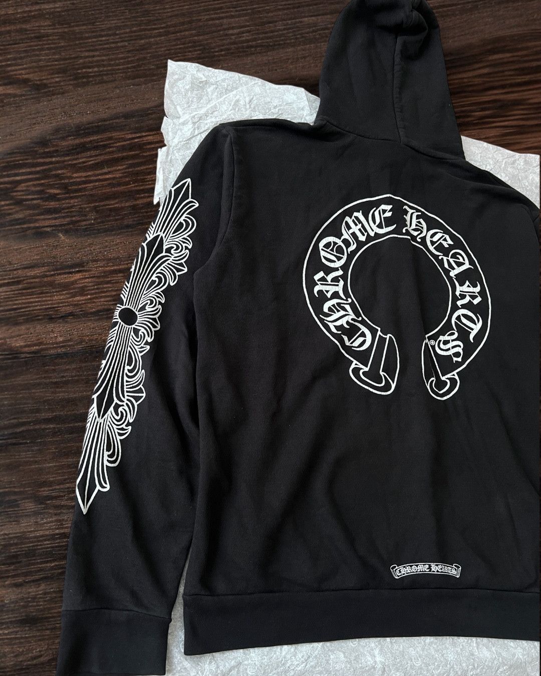 Chrome Hearts Chrome Hearts Floral Horseshoe Logo Hoodie Size US M / EU 48-50 / 2 - 4 Thumbnail