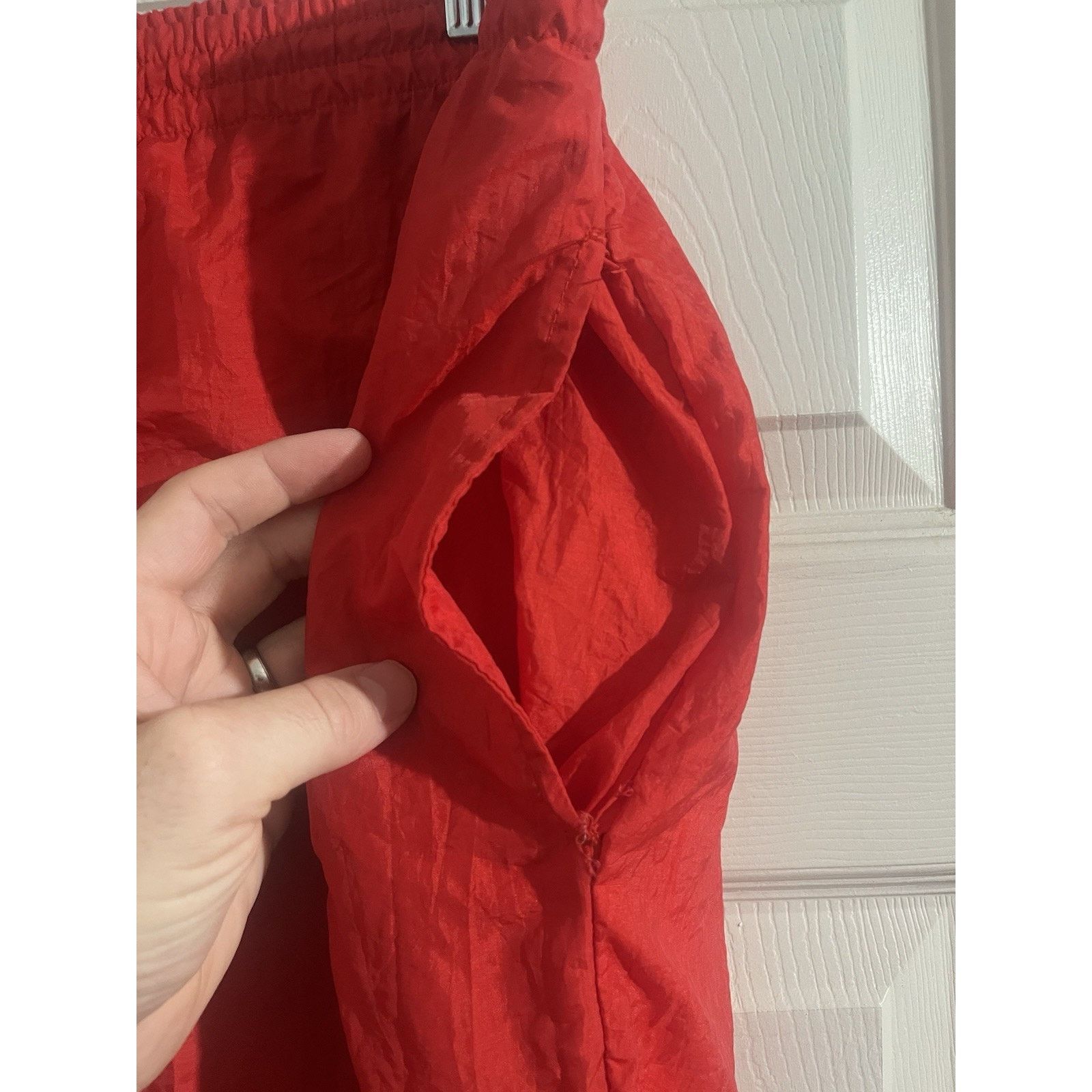 Other Vintage IU Indiana Hoosiers Windbreaker Pants NCAA Sz XL Red Size US 35 - 5 Thumbnail