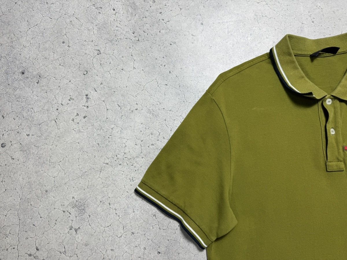 Prada Prada Red Tab Green Luxury Polo Shirt Size US XXL / EU 58 / 5 - 3 Thumbnail