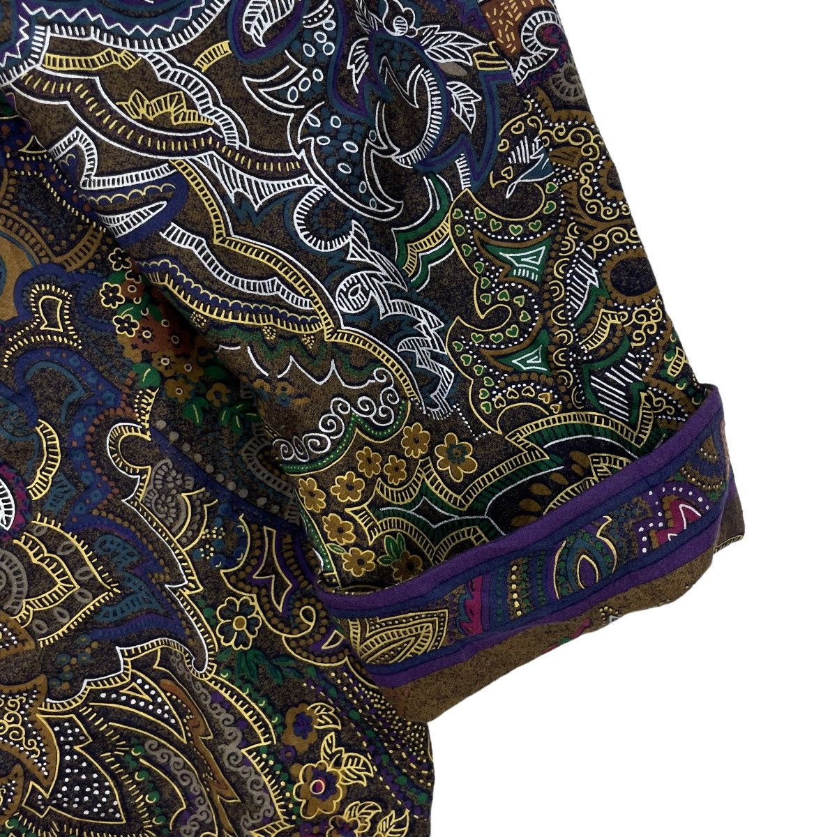 Japanese Brand 🗣️Leonard Fashion Paris Overprint Batik Style Jacket Size M / US 6-8 / IT 42-44 - 4 Thumbnail