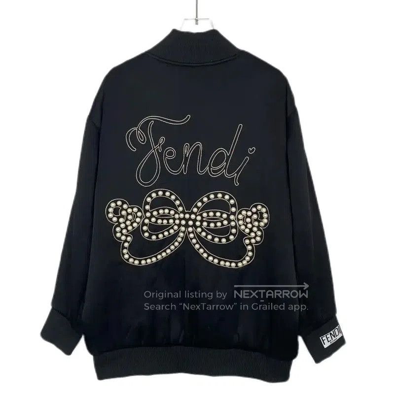 Fendi Fendi Black Polyester Men's Jacket . Size US XXS / EU 40 - 2 Thumbnail