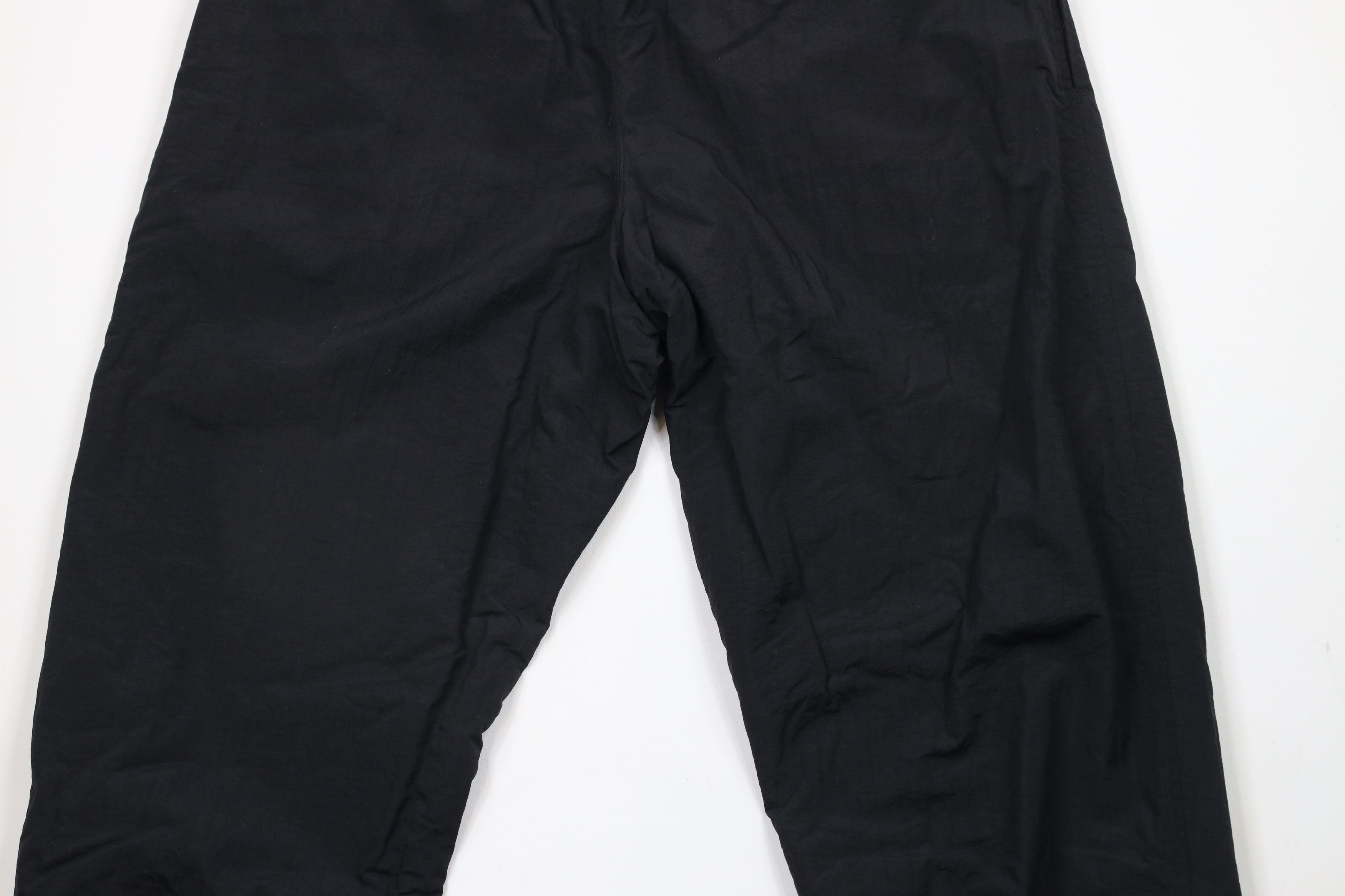 Vintage Vintage 90s Streetwear Lined Cuffed Joggers Pants Black Size US 38 / EU 54 - 11 Thumbnail