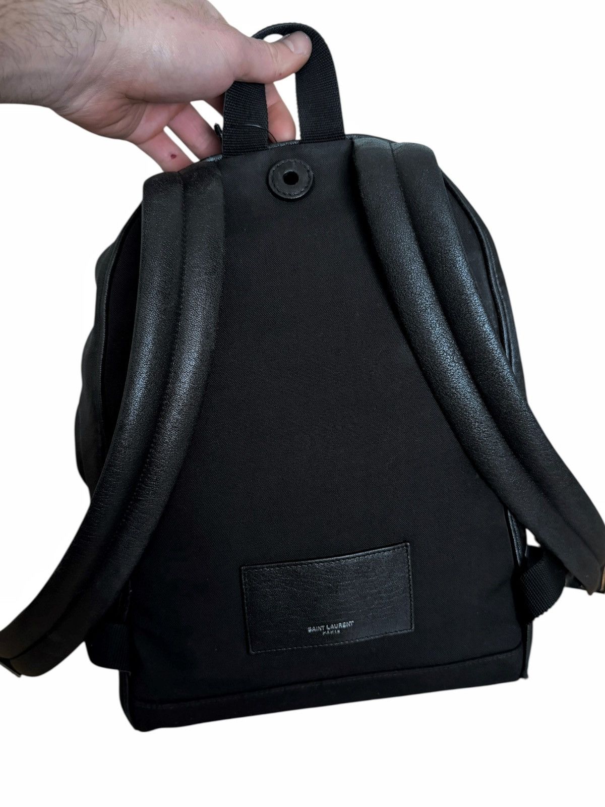 Saint Laurent Paris Hedi City Leather Bag Backpack Size ONE SIZE - 3 Thumbnail