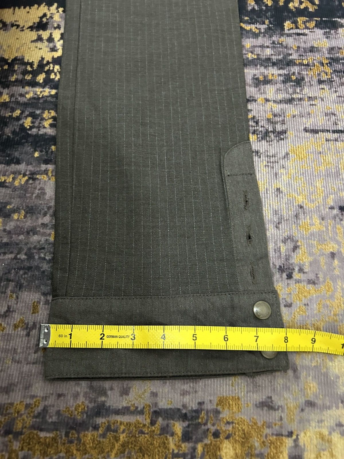 Tete Homme Herringbone Tete Homme Issey Miyake Bottom Button Pants Size US 32 / EU 48 - 23 Thumbnail