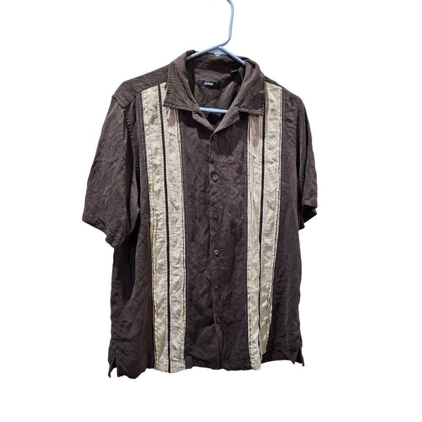 Alfani Alfani M silk shirt Size US M / EU 48-50 / 2 - 3 Thumbnail