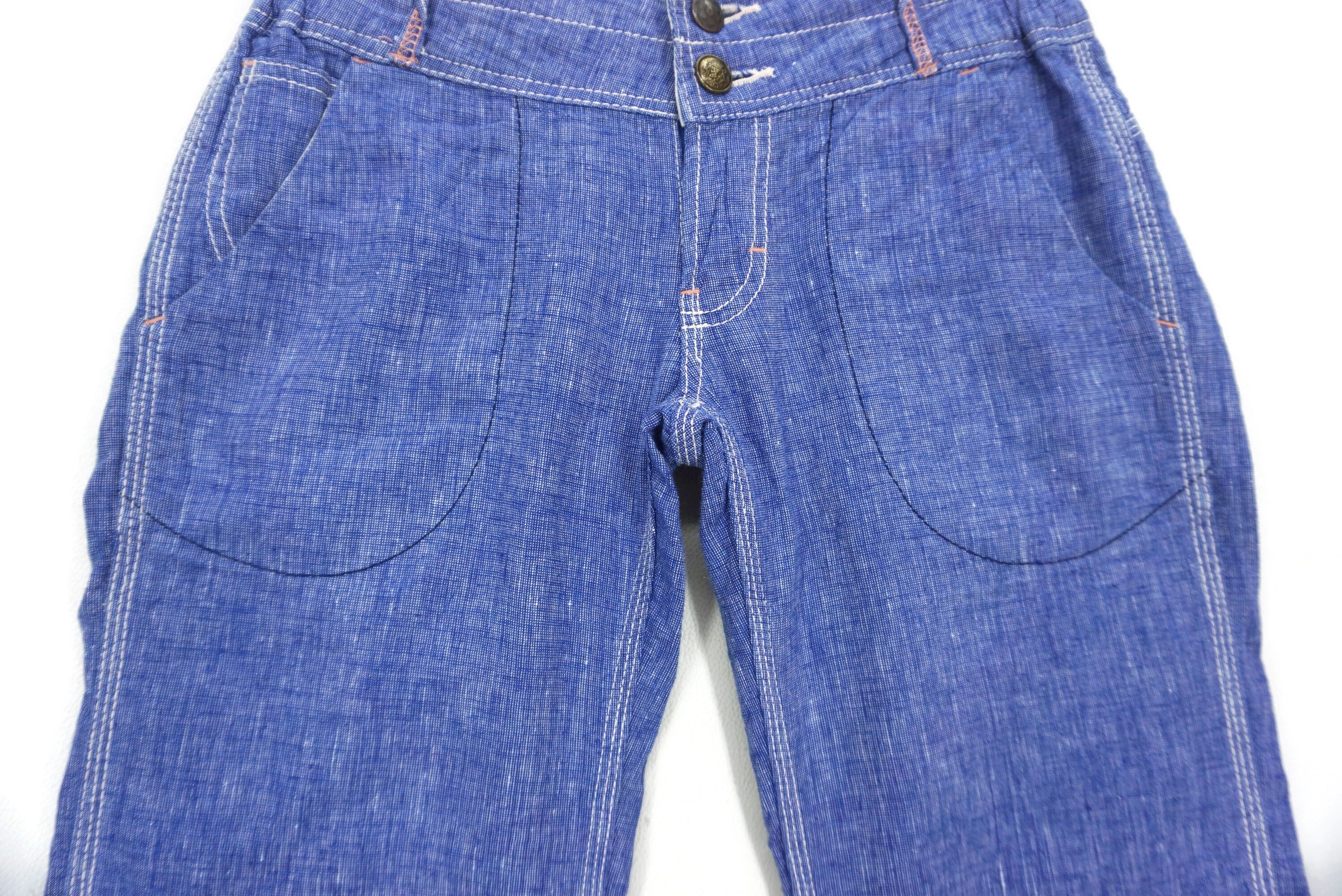 Japanese Brand Betty Smith Pants Size W27xL26.5 Low-Rise Linen Cropped Size 27" / US 4 / IT 40 - 5 Thumbnail