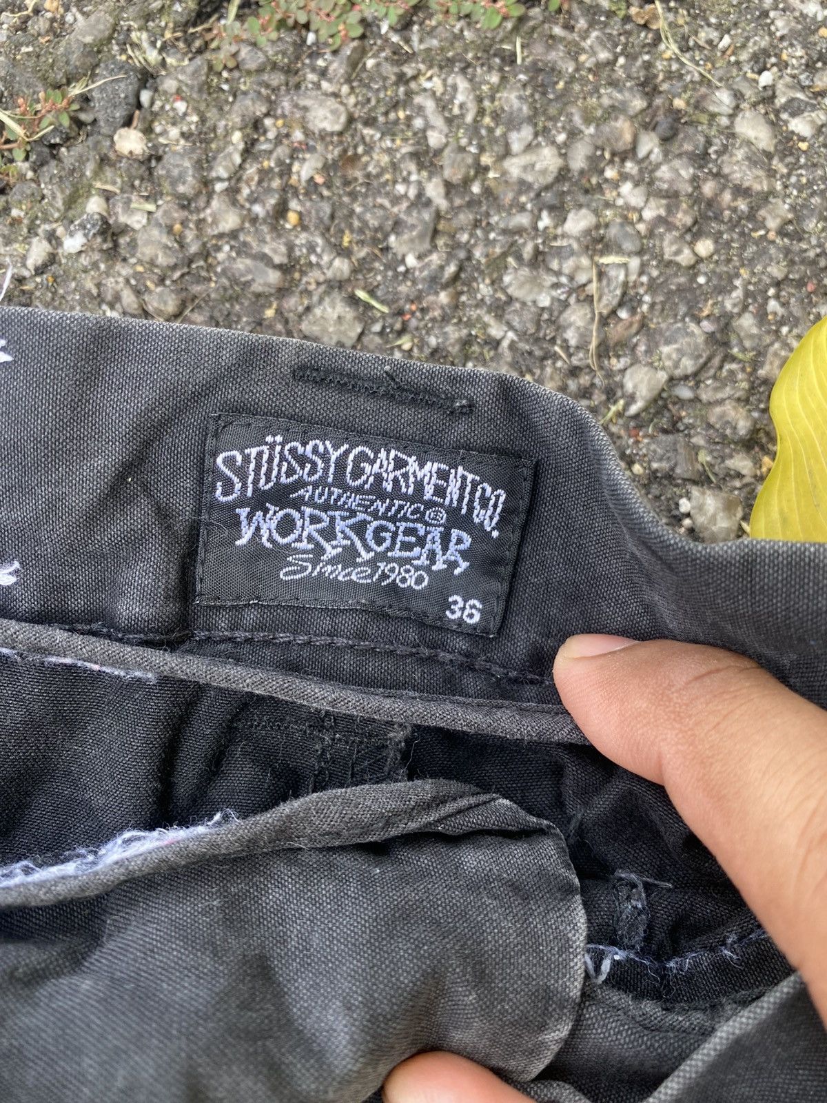 Stussy Vintage 00s Stussy Short Pants - sunfaded Size US 36 / EU 52 - 7 Thumbnail