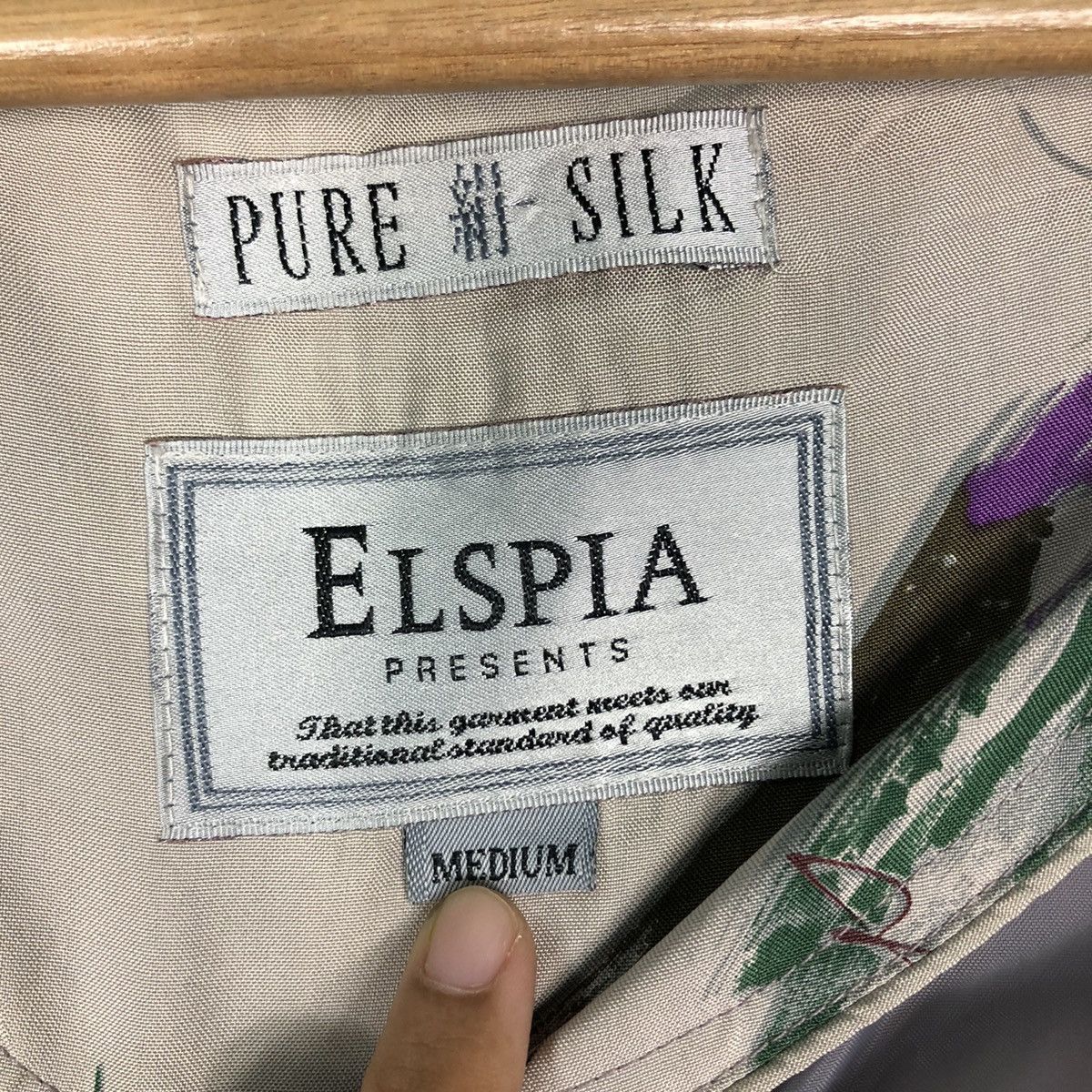 Japanese Brand 🔥Vintage Bomber Jacket Pure Silk Elspia Issey Miyake Size US M / EU 48-50 / 2 - 18 Thumbnail