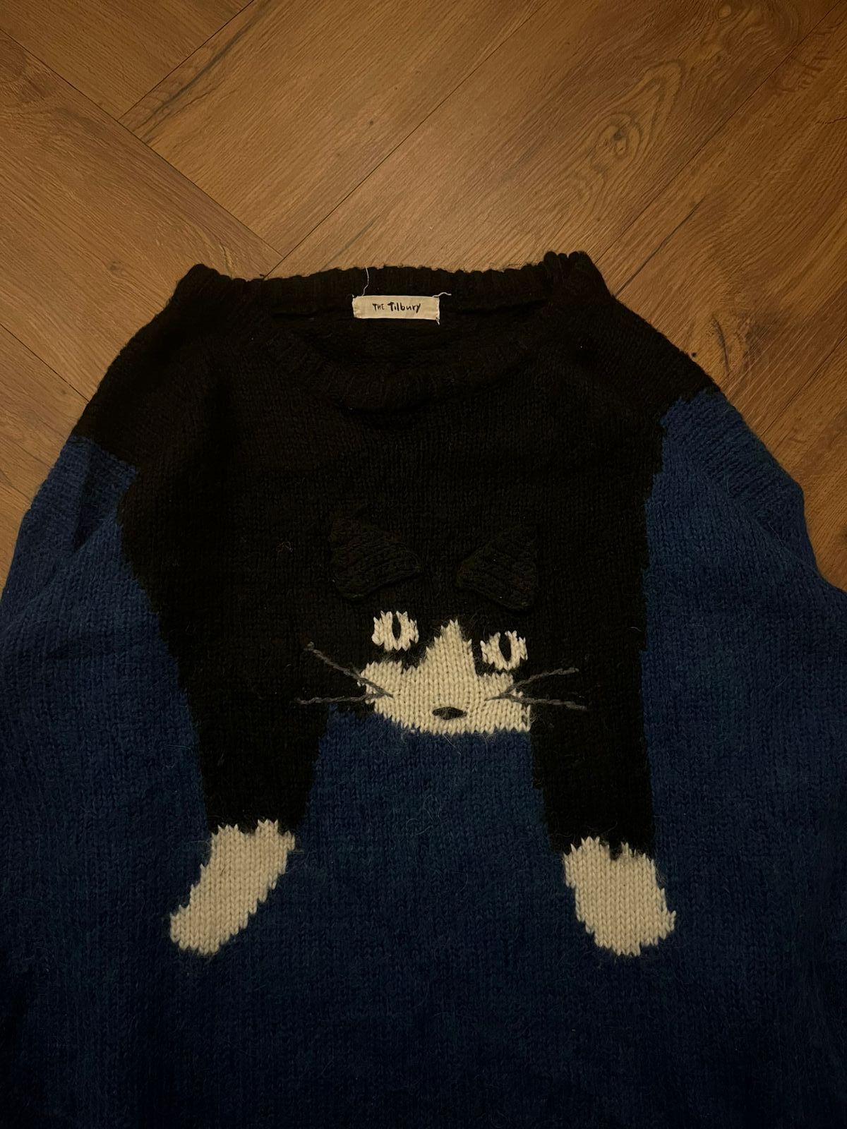 Angel Blue × Beauty Beast × Issey Miyake 2000s fuzzy mohair cats liked Issey Miyake styel Size US M / EU 48-50 / 2 - 3 Thumbnail