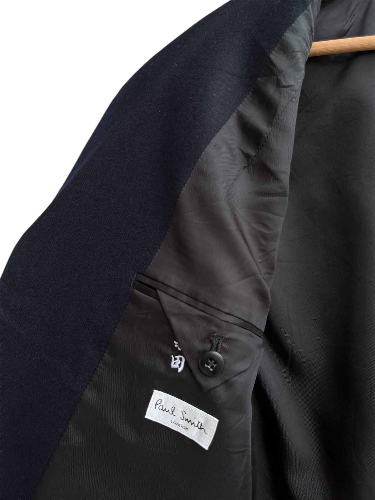 Paul Smith Paul Smith Ethomas Fabric Navy Wool Jacket Size US M / EU 48-50 / 2 - 9 Thumbnail
