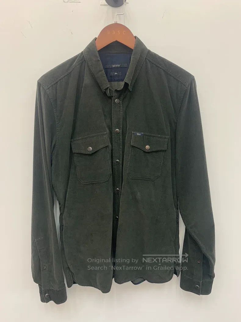 Gucci Gucci Size 41 Corduroy shirt Size US XS / EU 42 / 0 - 1 Thumbnail