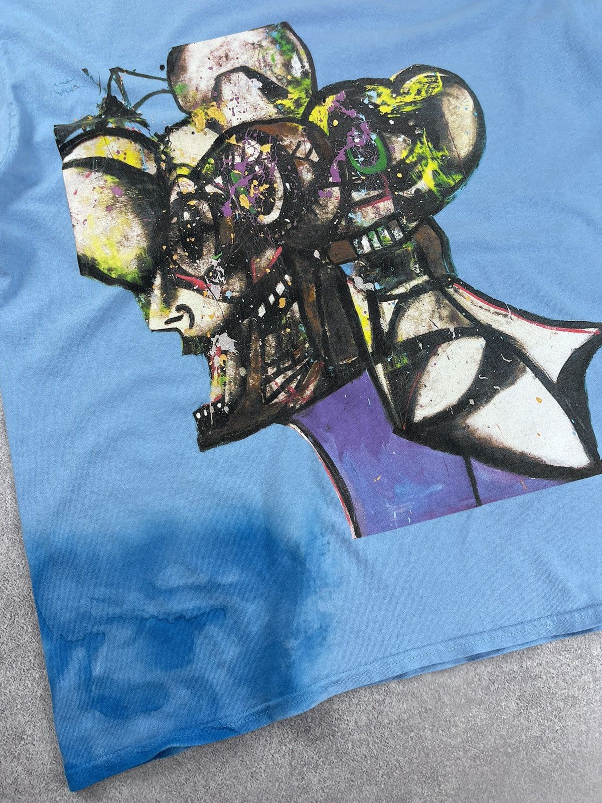 Travis Scott Travis Scott x George Condo Portrait Tie-Dye T-Shirt Size XL Size US XL / EU 56 / 4 - 2 Thumbnail