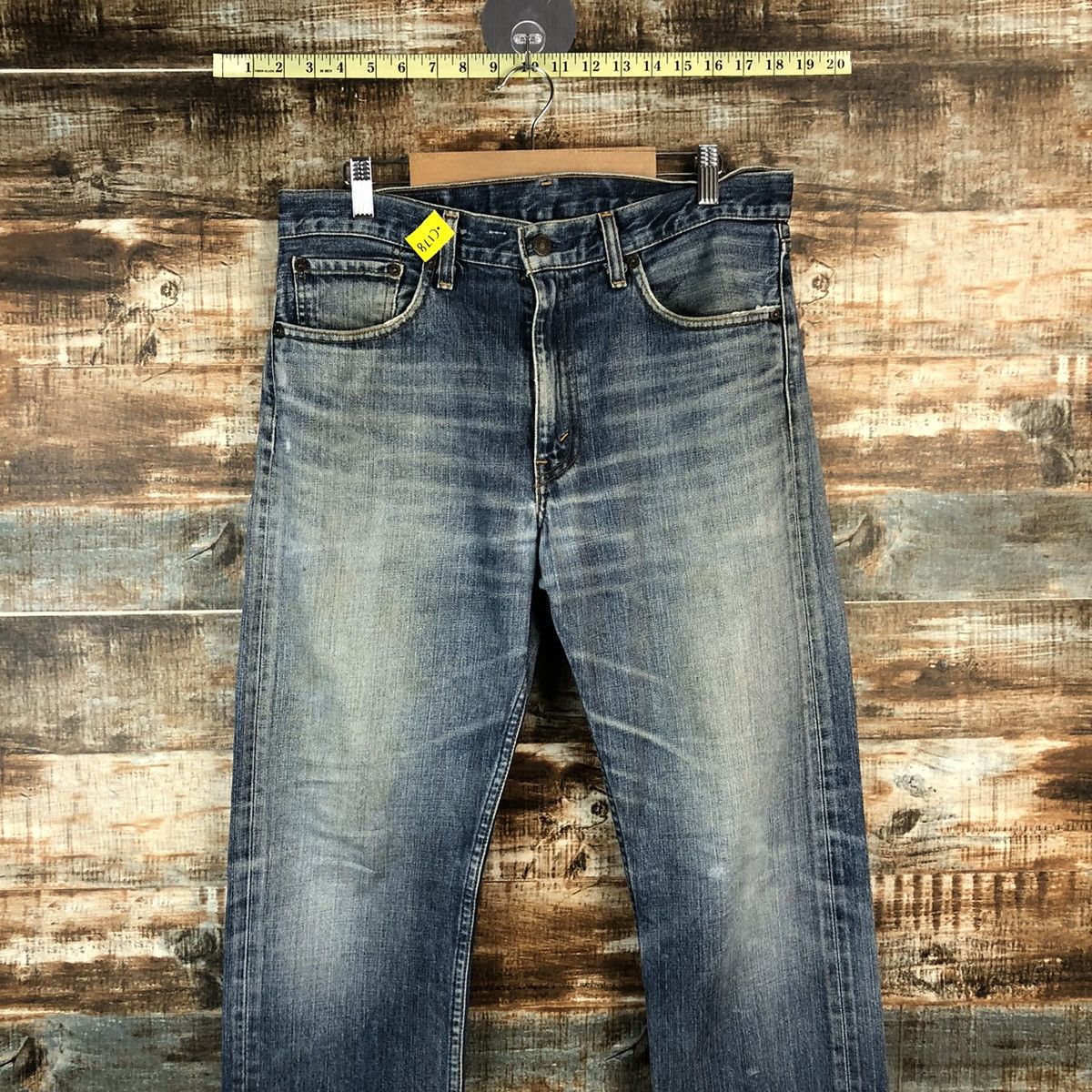 Levi's DL Levis 505 Blue vintage Denim Pants #C198 Size US 33 - 2 Thumbnail
