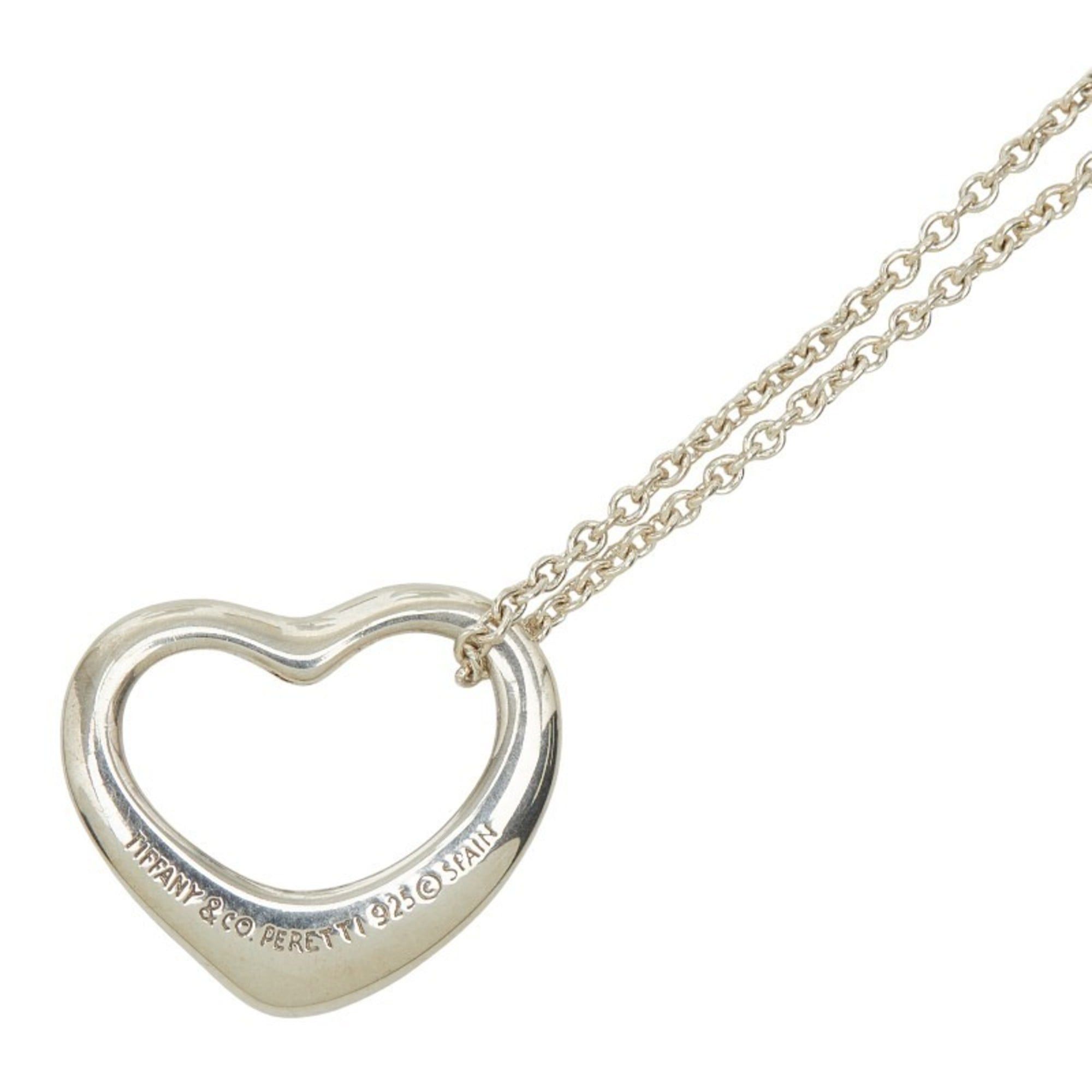 Tiffany & Co. Tiffany & Co. Open Heart Necklace in 925 Sterling Silver for Women. Size ONE SIZE - 1 Thumbnail