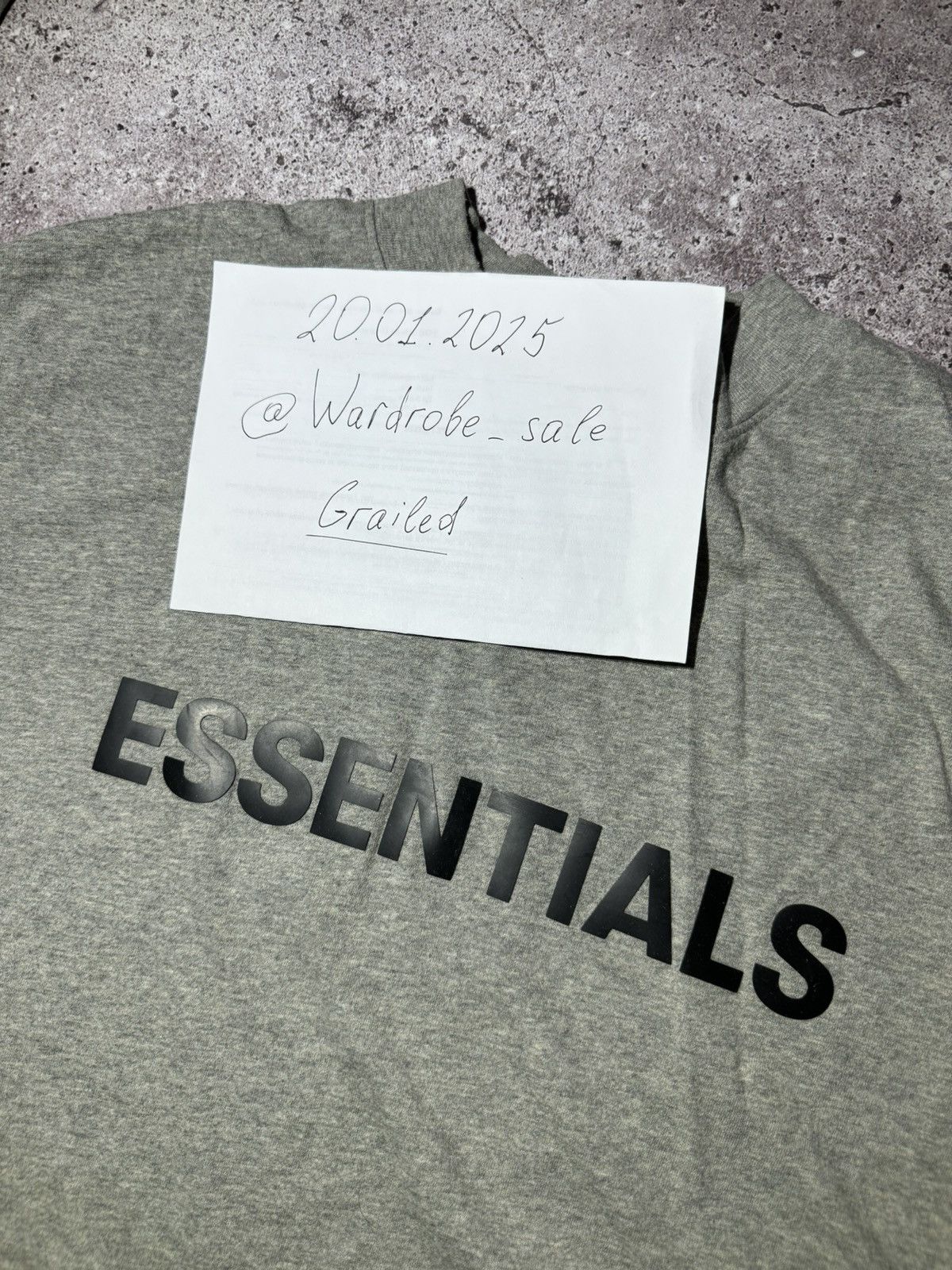 Essentials × Fear of God Essentials Fear of God big logo Streetwear Sweatshirt Size US M / EU 48-50 / 2 - 2 Thumbnail