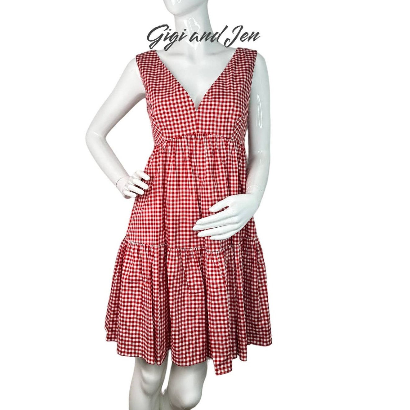 Kate Spade kate spade NY Women’s Mini Gingham Vineyard Dress size 6 Size M / US 6-8 / IT 42-44 - 1 Thumbnail
