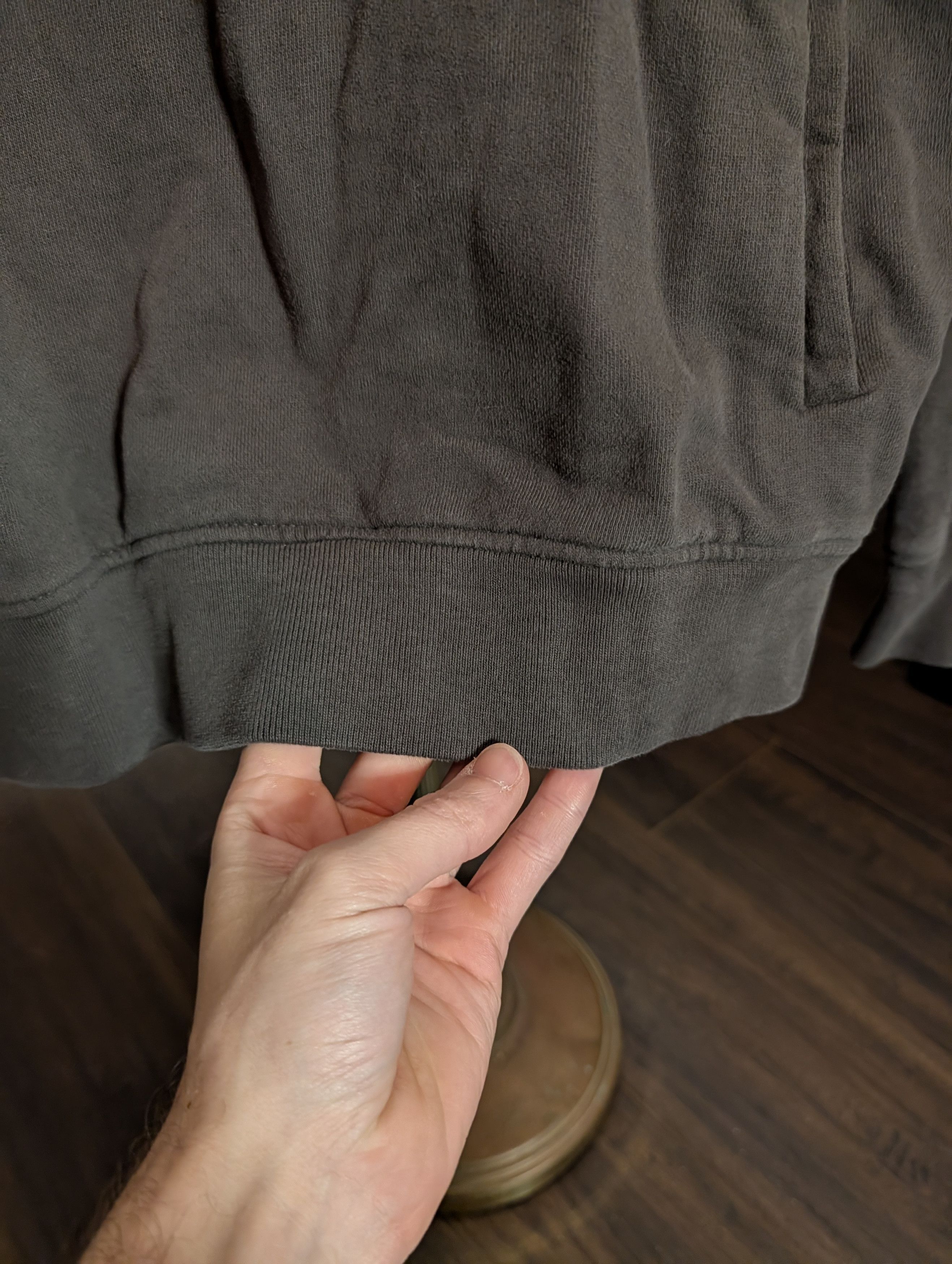 Allsaints Dark brown/gray Nirvana logo print pullover hoodie Small Size US S / EU 44-46 / 1 - 6 Thumbnail