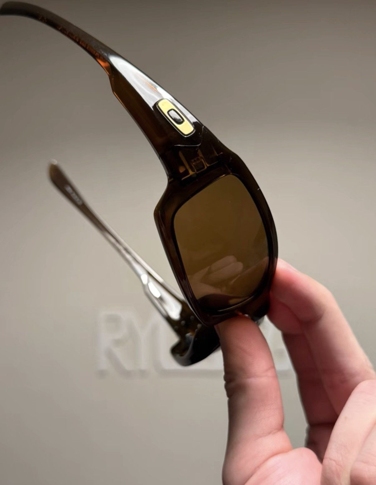 Oakley Oakley Five Squared Brown / Tortoise Sports Sunglasses K24 Size ONE SIZE - 4 Thumbnail