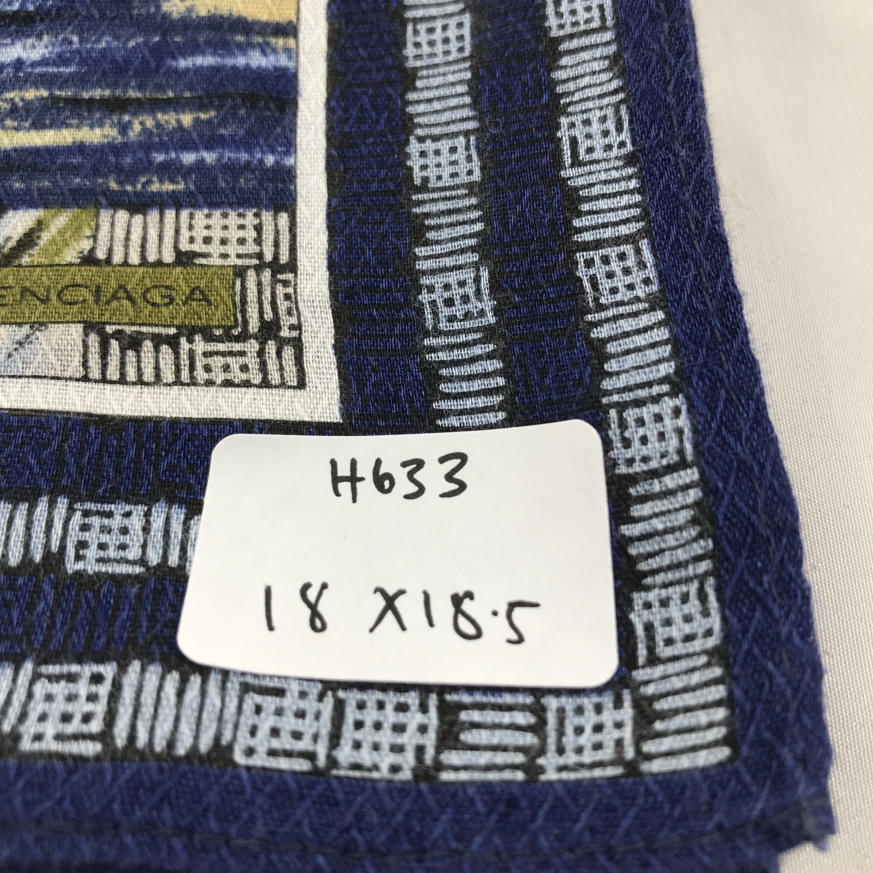 Vintage Balenciaga Handkerchief Neckerchief Bandana H633 Size ONE SIZE - 7 Thumbnail
