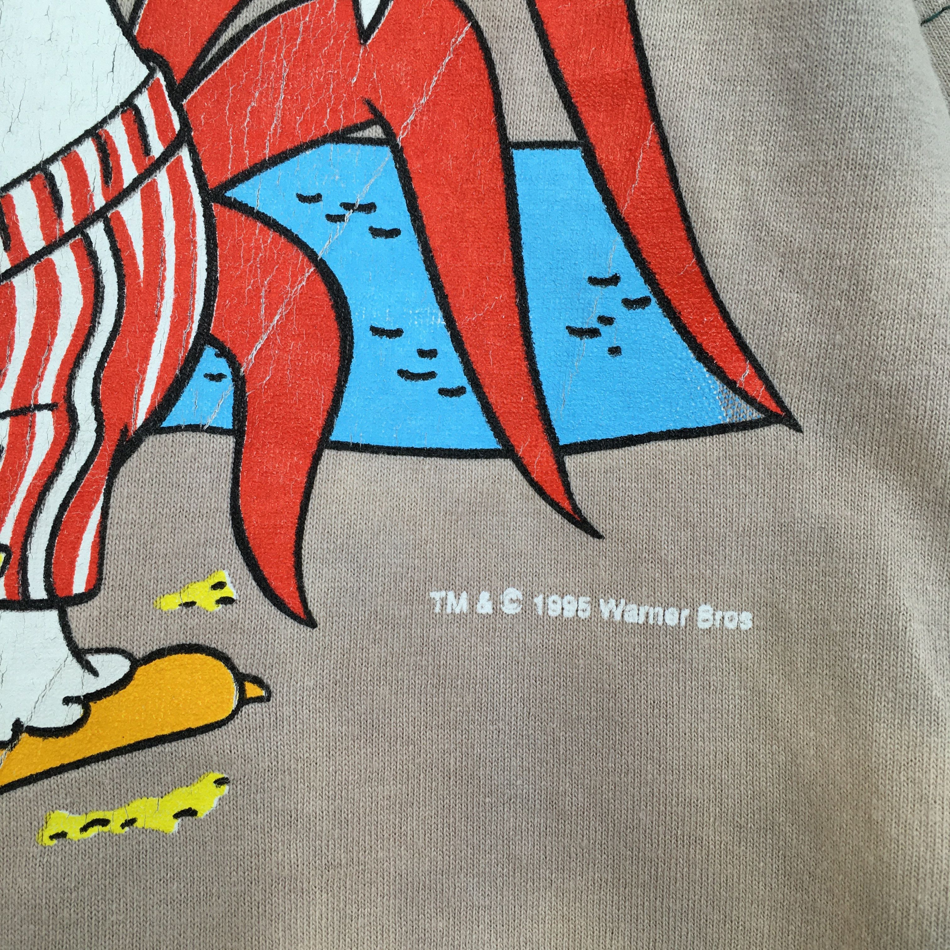 Cartoon Network × Vintage × Warner Bros Vintage 90's Looney Tunes Squad Warner Bros Tshirt XLarge Size US XL / EU 56 / 4 - 3 Thumbnail