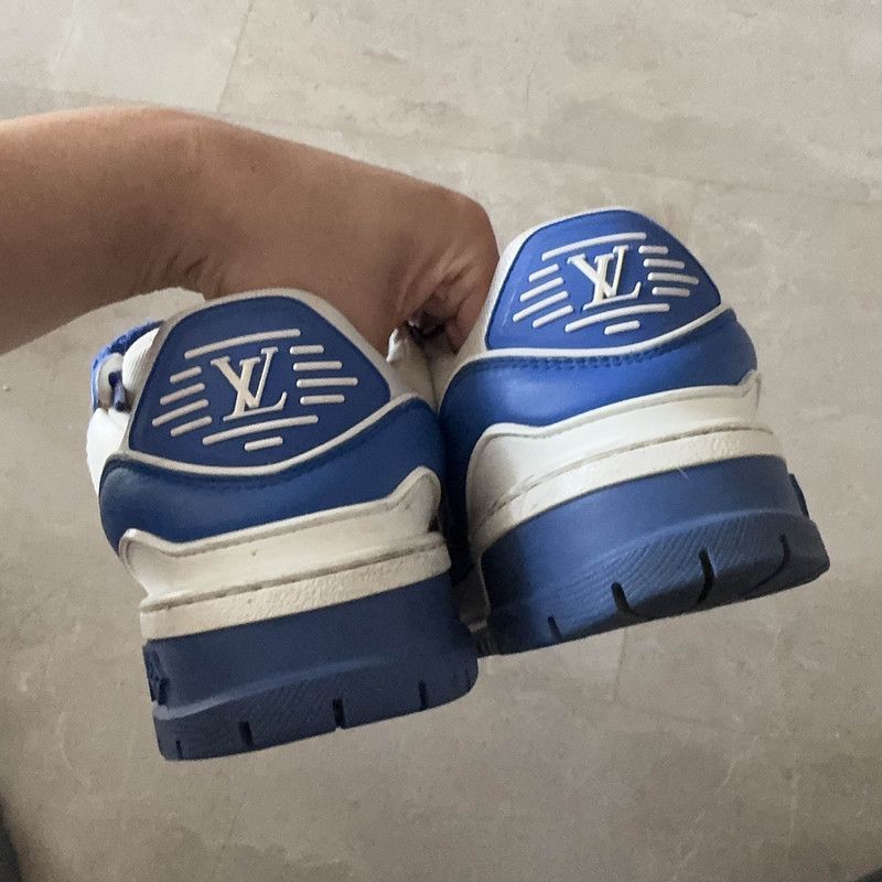 Louis Vuitton Louis Vuitton Trainer Maxi Low-Top Fashion Sneakers -2508 Size US 9.5 / EU 42-43 - 3 Thumbnail