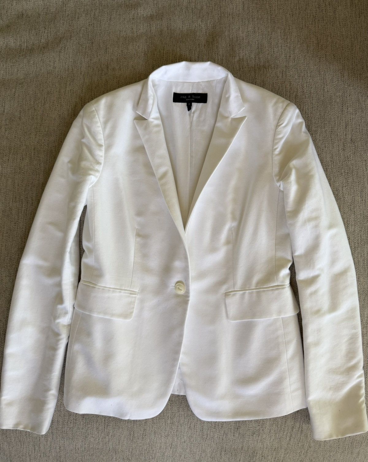 Rag & Bone Rag & Bone Women's white blazer Size S / US 4 / IT 40 - 1 Thumbnail