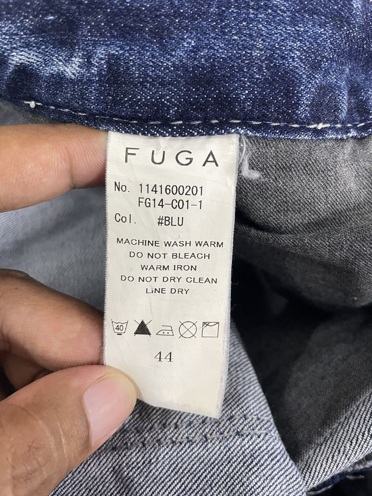 If Six Was Nine × Japanese Brand × Le Grande Bleu (L.G.B.) Fuga Japan Clawmarks Jeans Size US 32 / EU 48 - 9 Thumbnail