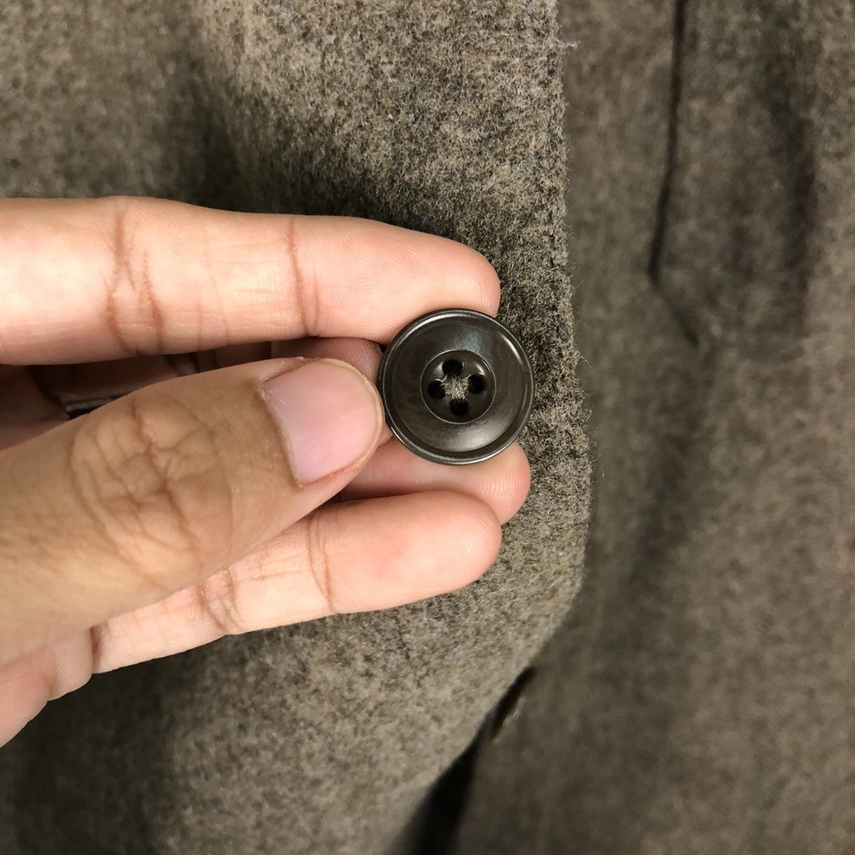 Uniqlo 📌Vintage Wool Shirt Jacket Button Uniqlo Size US S / EU 44-46 / 1 - 17 Thumbnail