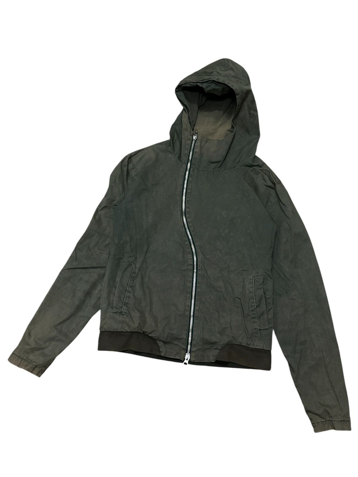 Le Grande Bleu (L.G.B.) Harlem Rouge Japanese Brand Asymmetrical Zipper Jacket Hood Size US M / EU 48-50 / 2 - 3 Thumbnail