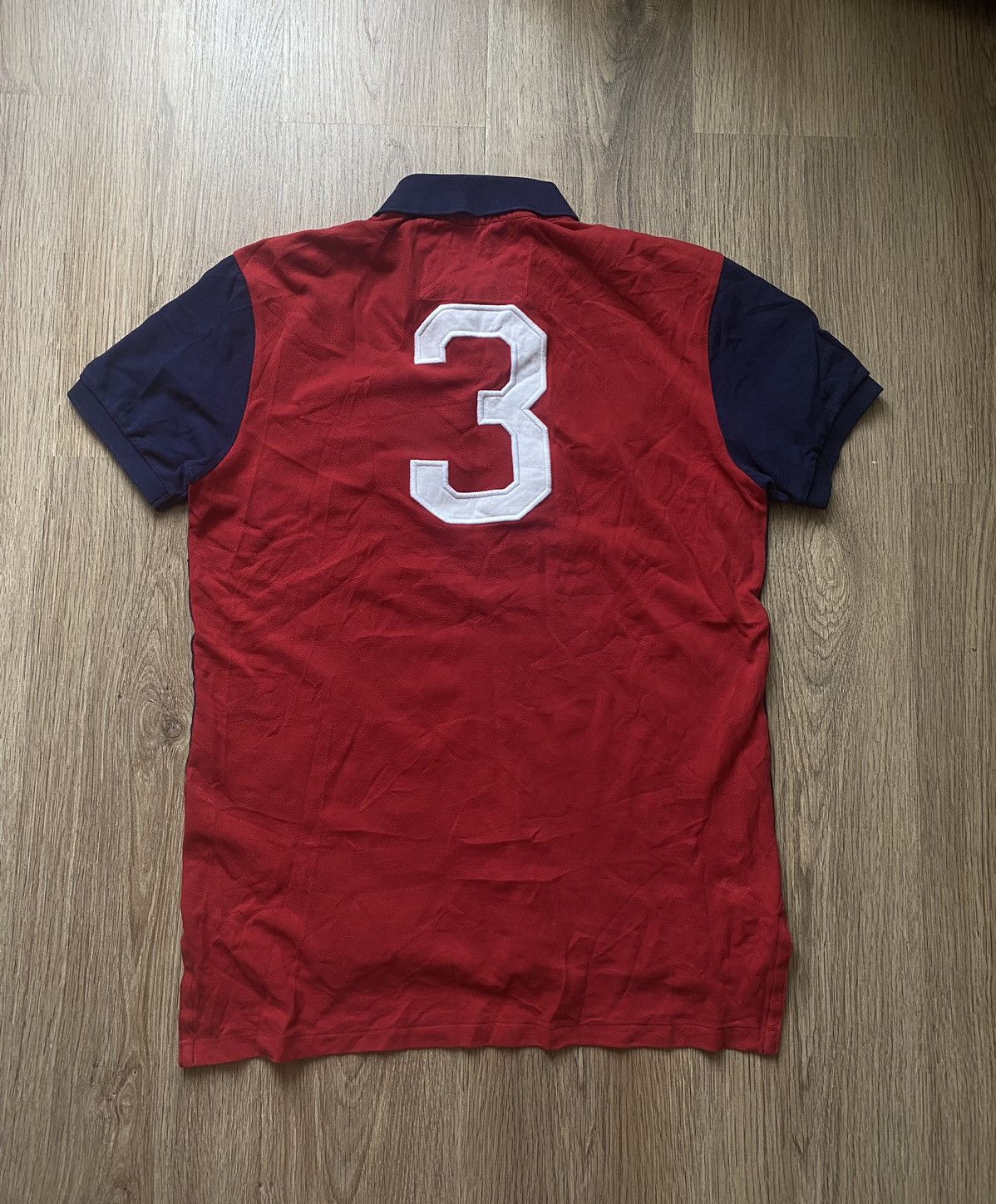 Polo Ralph Lauren Vintage Polo Ralph Lauren Polo T Shirt Rugby Mercer Big Logo Size US M / EU 48-50 / 2 - 5 Thumbnail