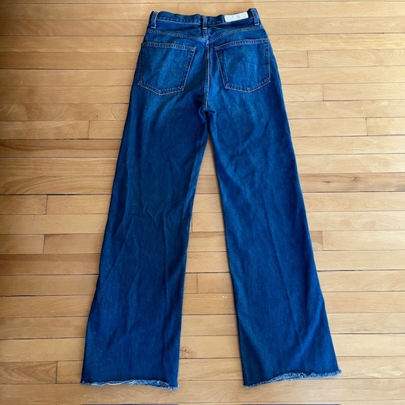 RE/DONE Re/done 70s ultra high rise wide leg jeans, size 27 Size 27" / US 4 / IT 40 - 8 Thumbnail