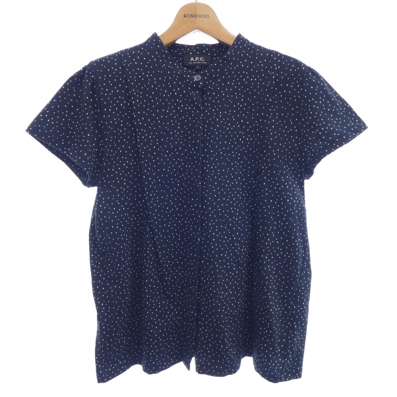 Other A.P.C A.P.C. Short Sleeve Shirt Textile Tops DUTY FREE for USA Size ONE SIZE - 1 Thumbnail
