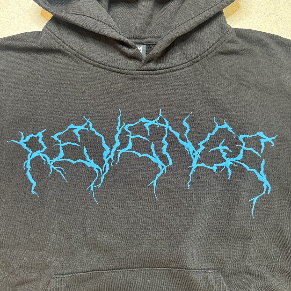 Revenge Revenge X Lightning Heartbreak Hoodie Black/Blue SIZE MEDIUM Size US M / EU 48-50 / 2 - 5 Thumbnail