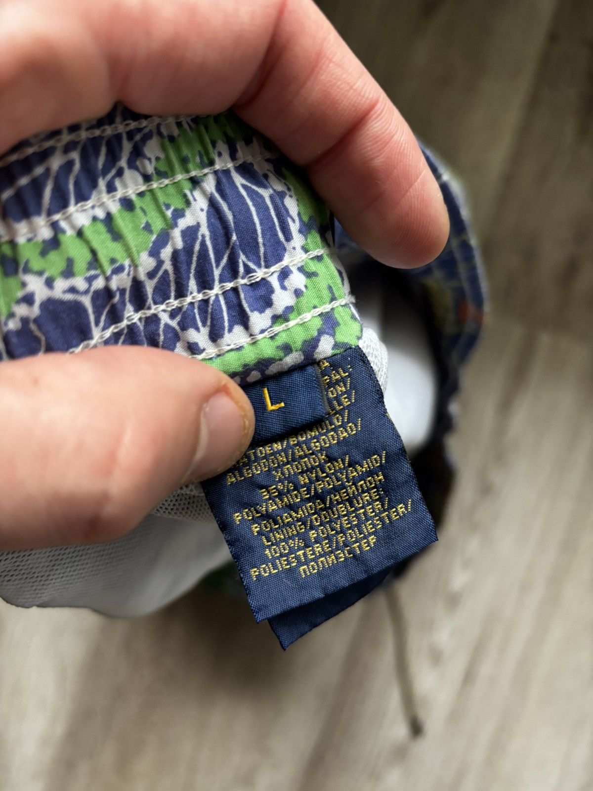 Polo Ralph Lauren Polo Ralph Lauren Blue Fish Print Cargo Swimming Trunks Size US 34 / EU 50 - 21 Thumbnail
