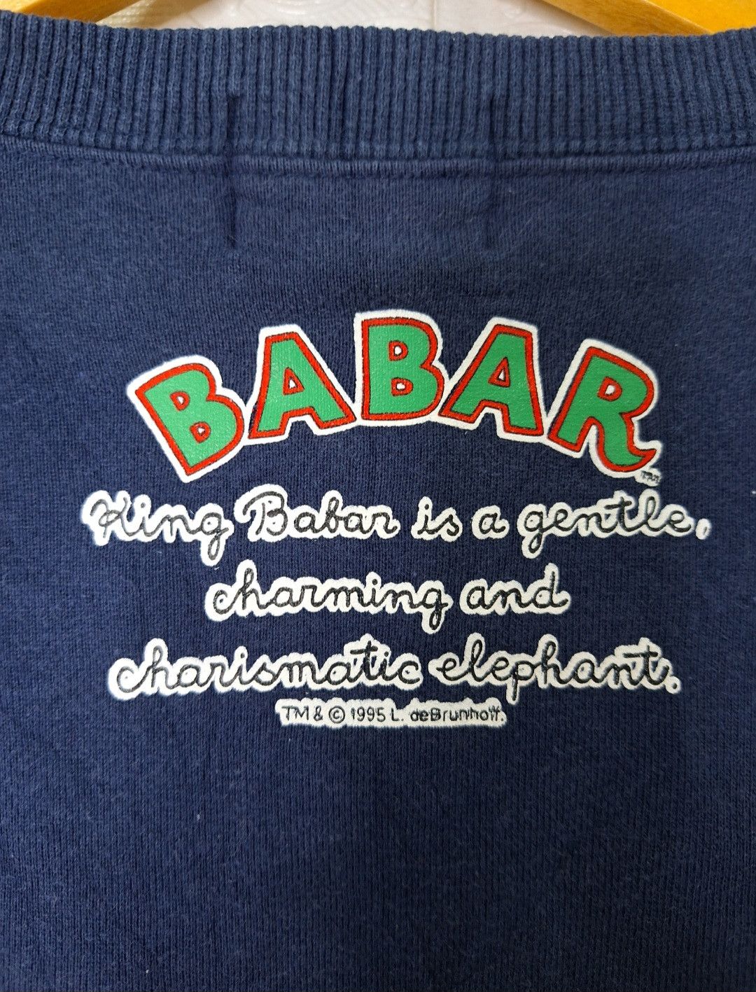 Vintage Vintage Babar Sweatshirt Size US L / EU 52-54 / 3 - 2 Thumbnail