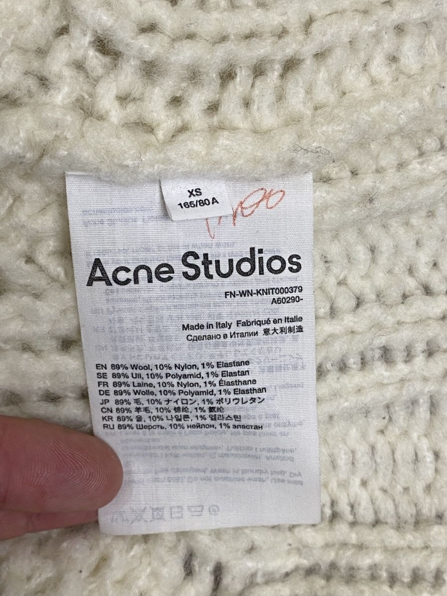 Acne Studios Acne Studios Distressed Raw Edge Yarn Oversized Chunky Vest Size XS / US 0-2 / IT 36-38 - 5 Thumbnail
