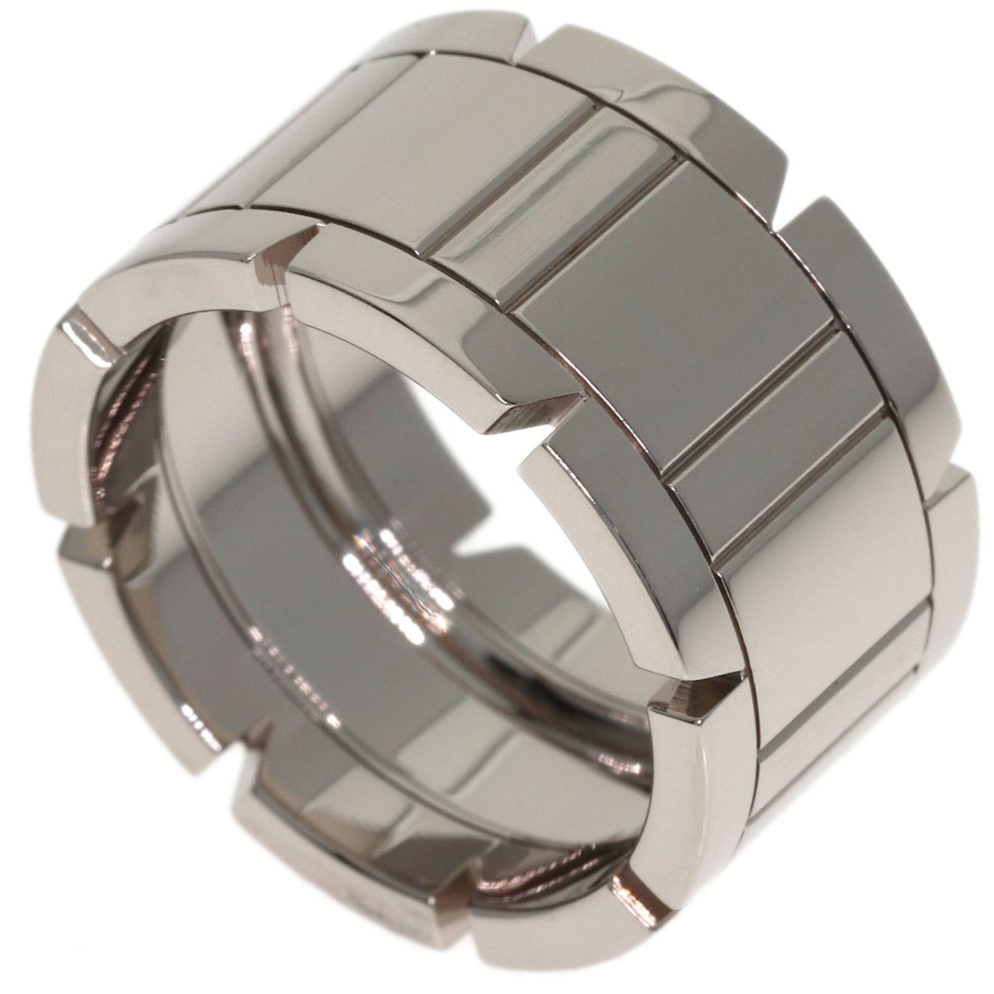 Cartier Cartier Tank Française LM #52 Ring, 18K White Gold, Women's, CARTIER Size ONE SIZE - 1 Thumbnail