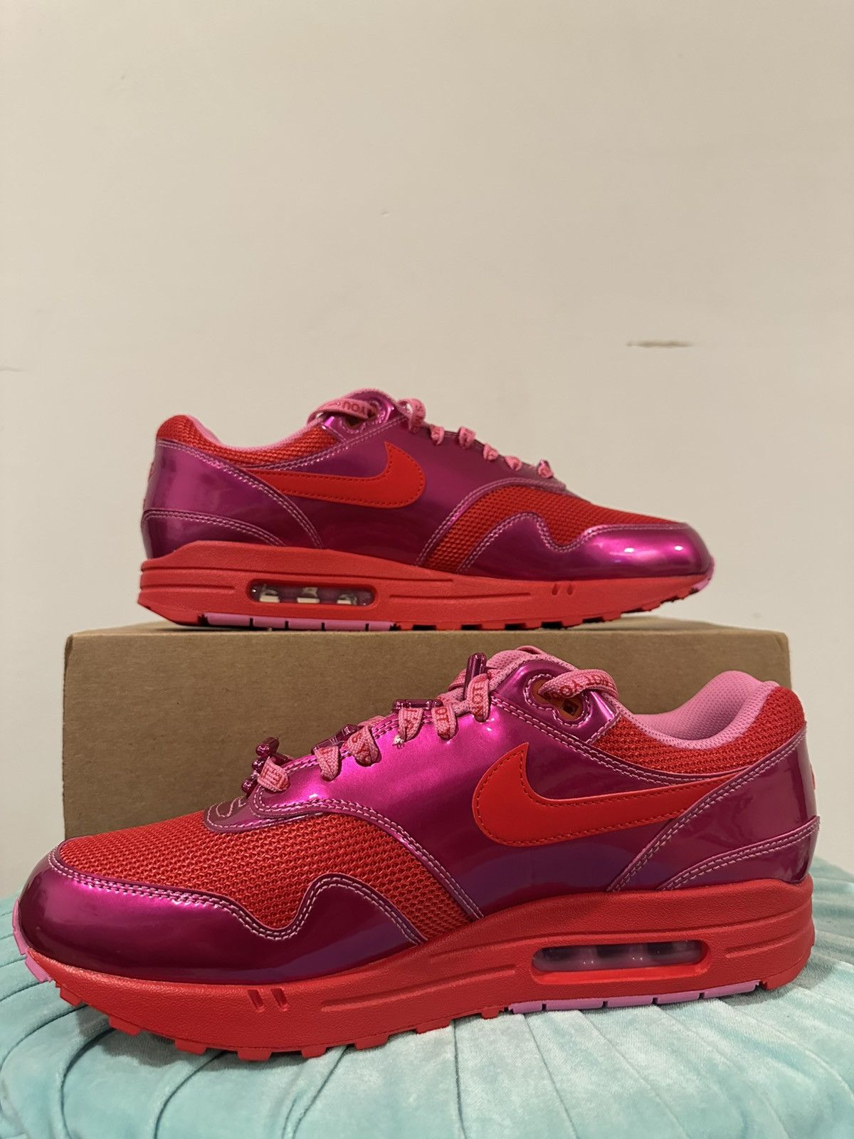 Nike Size 12 - Nike Air Max 1 Premium Valentine’s Day Pack Size US 12 / EU 45 - 2 Thumbnail