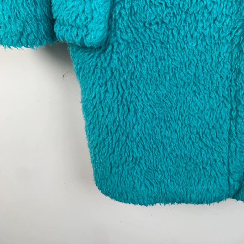 Max Mara Max Mara Teddy Collection Blue Teddy Alpaca Lapel Double B Size M / US 6-8 / IT 42-44 - 5 Thumbnail
