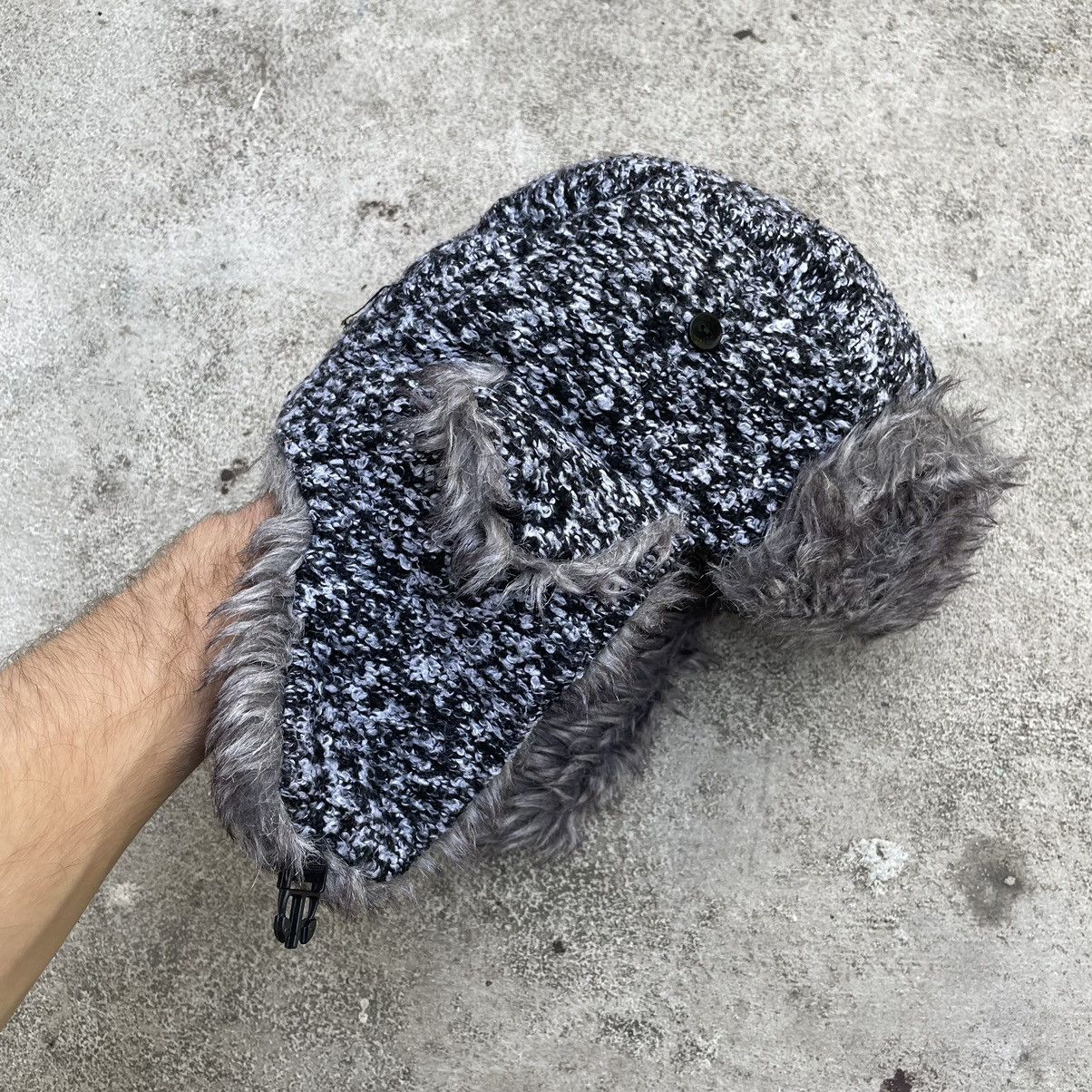 Japanese Brand Vintage 90s Alt Beanie Mohair Ushanka Faux American VTg Size ONE SIZE - 5 Thumbnail