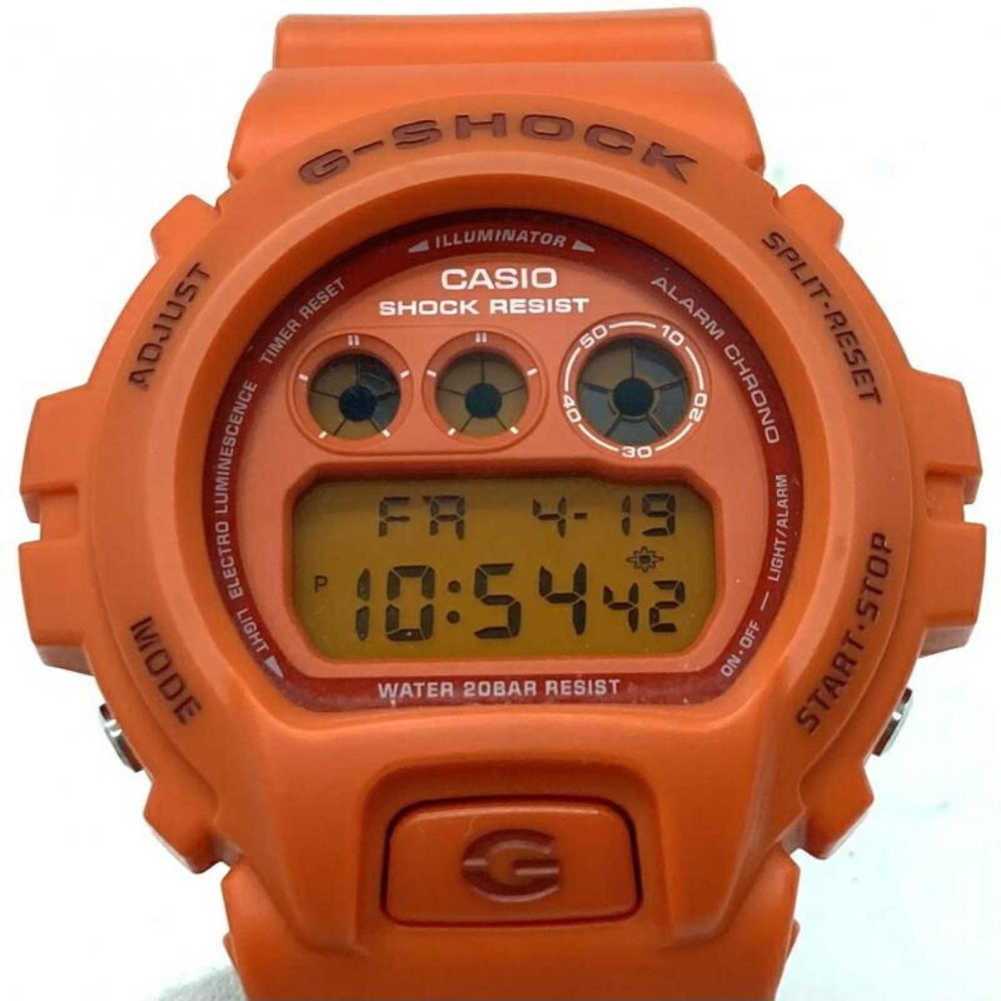 image of Casio G-Shock Watch Dw-6900Mm-4Jf Crazy Colors Orange Casio G-Shock, Women's