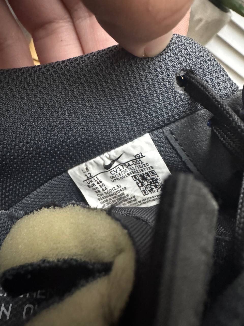 Nike Nike Air Force 1 Experimental Low Black Size US 12 / EU 45 - 9 Thumbnail