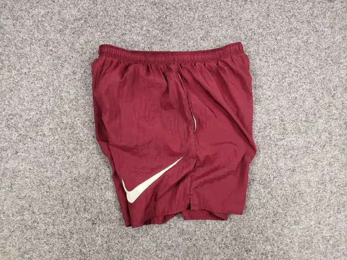 Nike Vintage 90's Nike Shorts Big Logo swoosh casual Streetwear Size US 34 / EU 50 - 5 Thumbnail