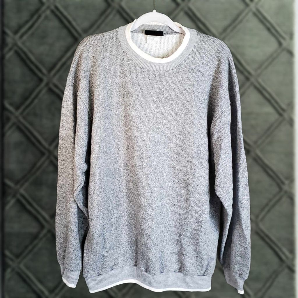 Vintage VINTAGE Degrees Sportswear 2XL Crewneck Sweater Gray Size US XXL / EU 58 / 5 - 1 Thumbnail