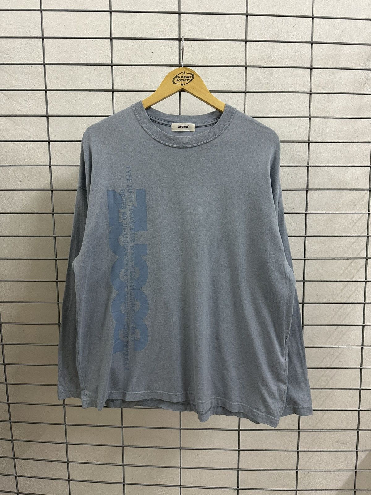 Zucca Rare And Beautiful Zucca Type Zu-11 Military Longsleeve Tee Size US M / EU 48-50 / 2 - 1 Thumbnail
