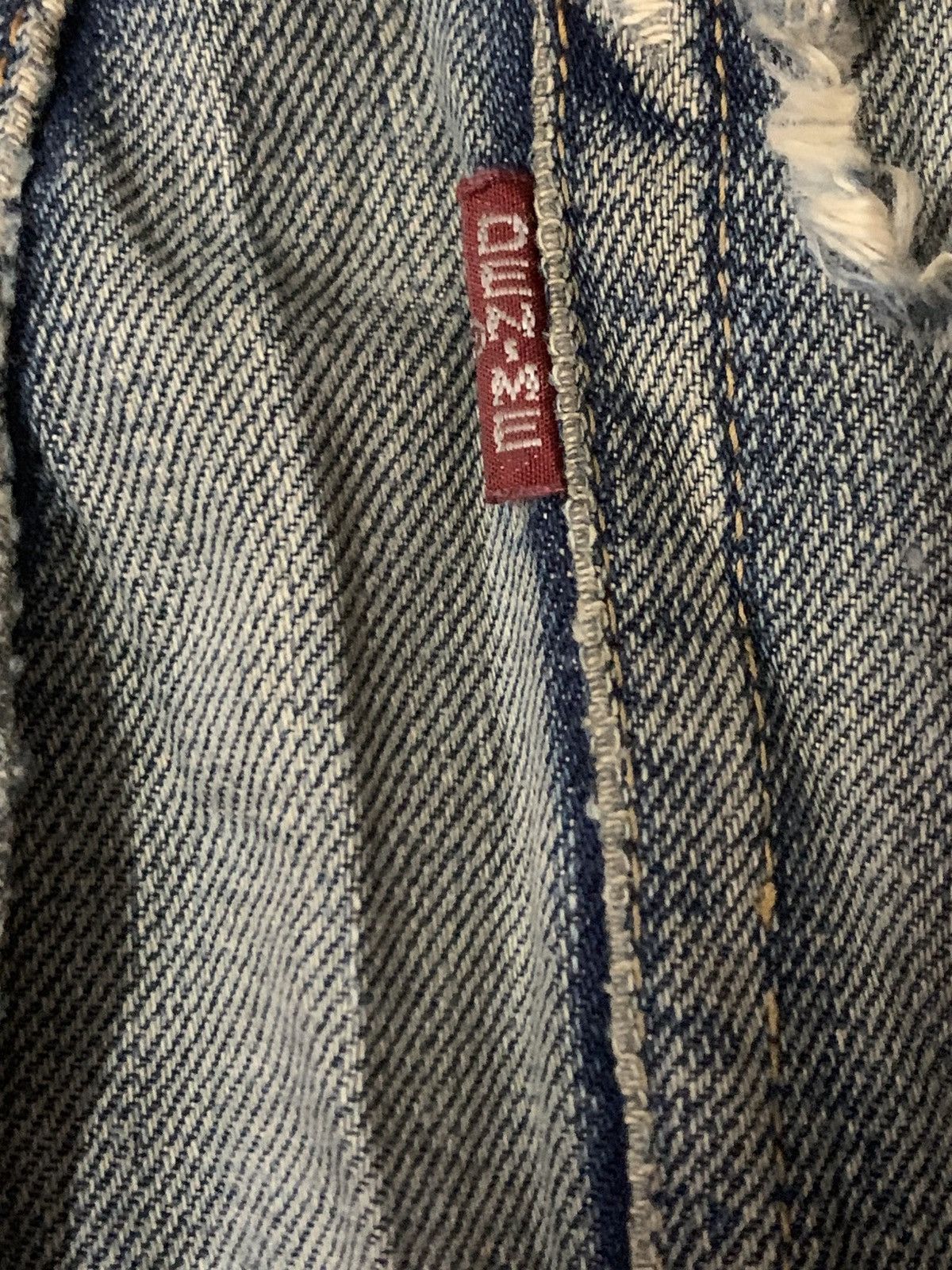 Denime Denime Distress Denim Selvedge Jeans Size US 29 - 8 Thumbnail