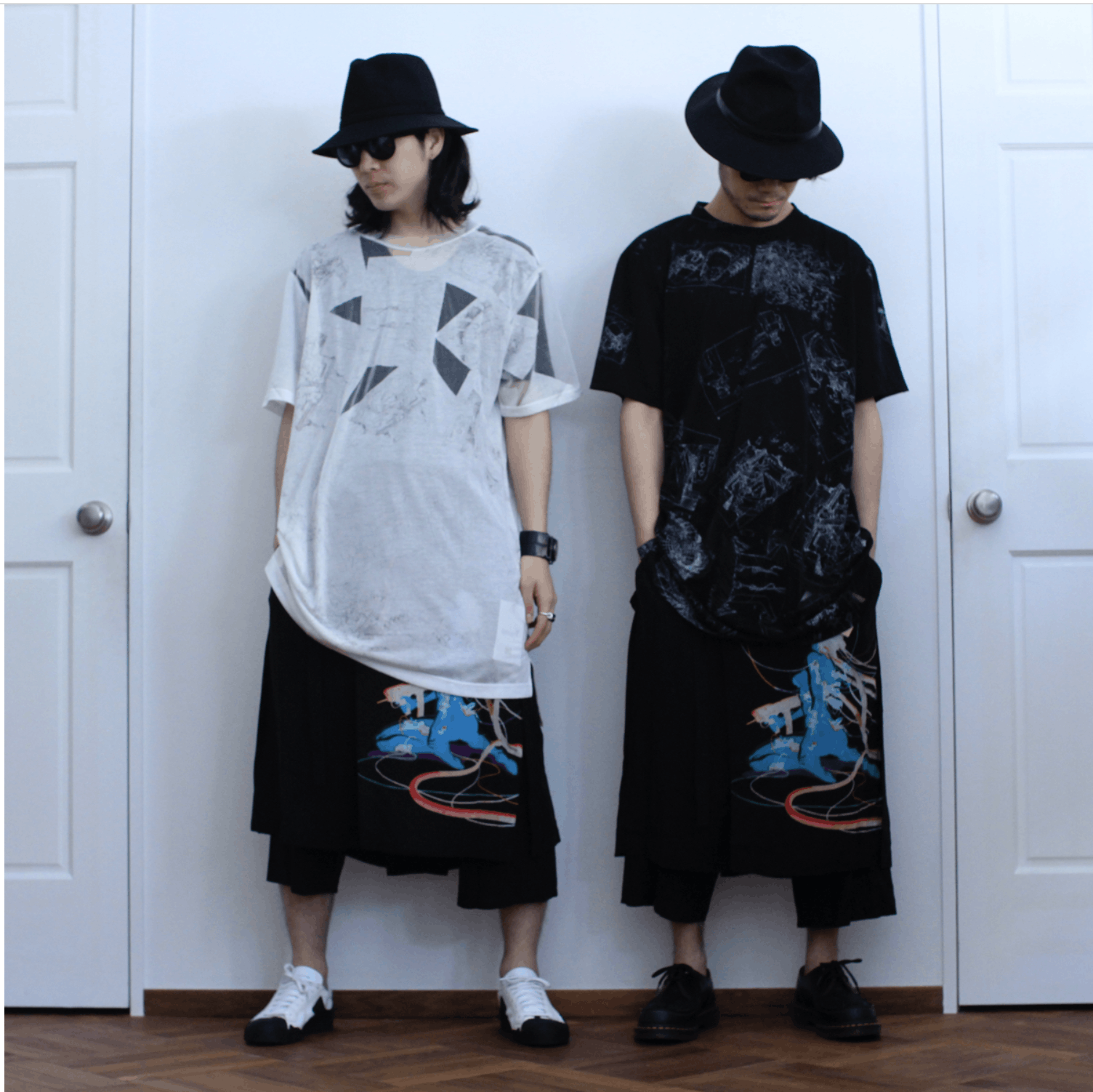 Ground Y Ground Y x Ghost In The Shell Opal Finish Long T-shirt Size US L / EU 52-54 / 3 - 10 Thumbnail